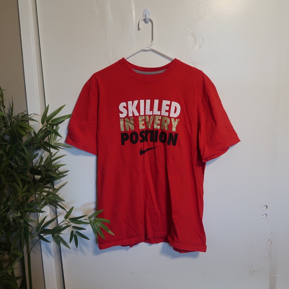 Mens Red Nike Shirt XL